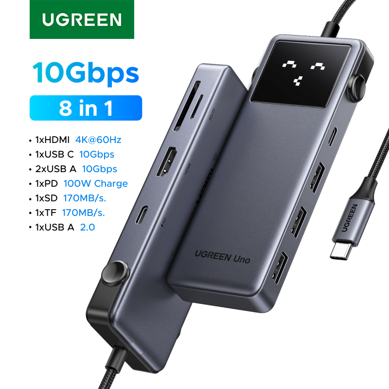 Usb Hub Gaming - UGREEN Uno USB-C HUB 8-in-1 Type-C