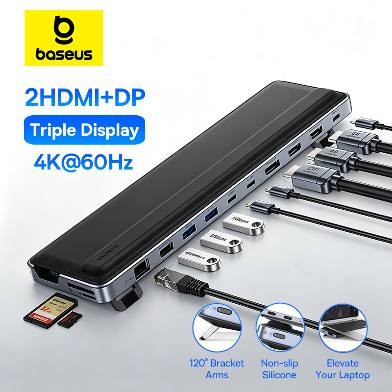 Usb Hub Gaming - Baseus EH3 12-in-1 USB C Hub