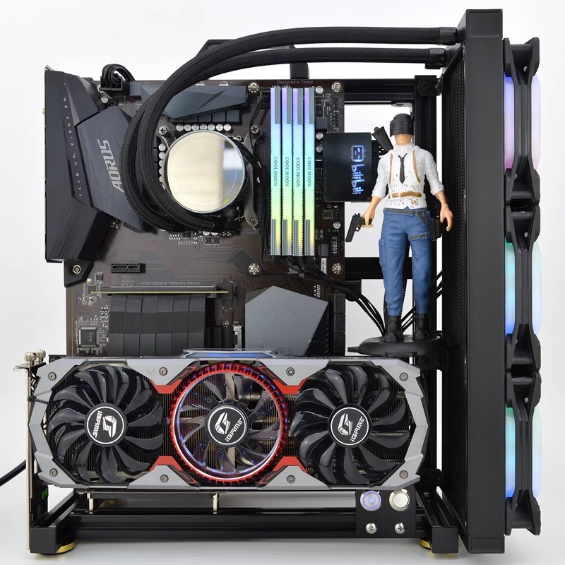 MOD ATX Open PC Case Frame Voo - Pc Gaming Center recensie en prijs