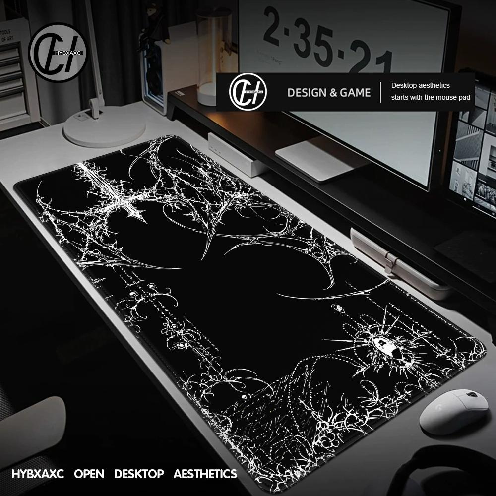 Zwart Wit Cybersigilism Bureau - Pc Gaming White recensie en prijs