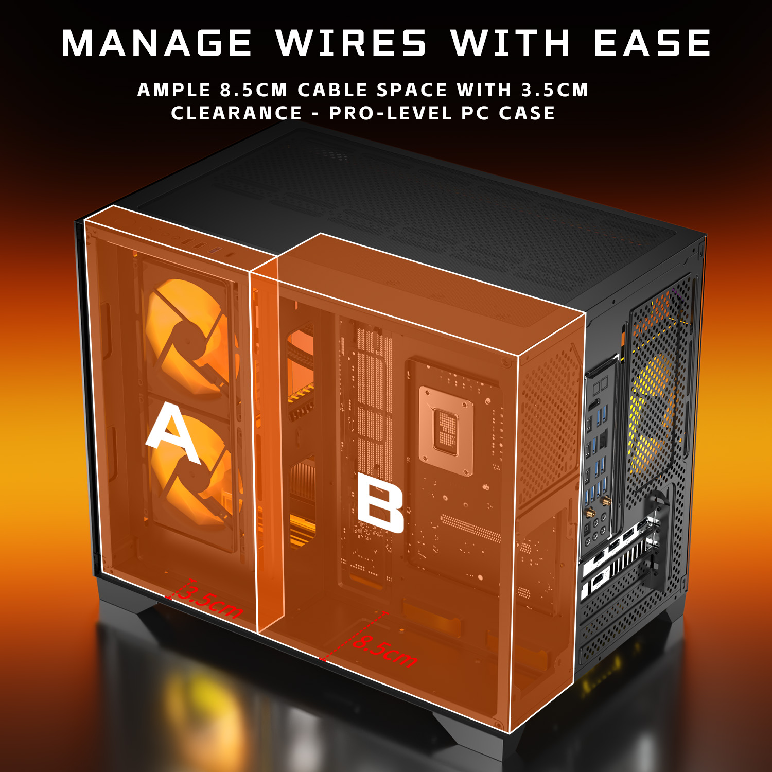 Micro-ATX Gaming PC-kast met 2 - Pc Gaming Center recensie en prijs