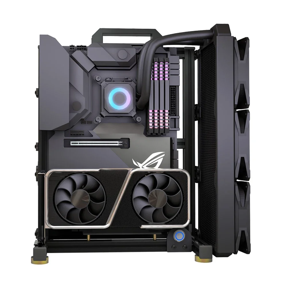 Modding EATX Open PC-behuizing - Pc Gaming Center recensie en prijs