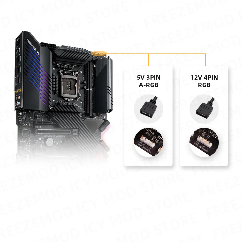 ICY MOD Spiegel RGB Verlichtin - Pc Gaming Center recensie en prijs