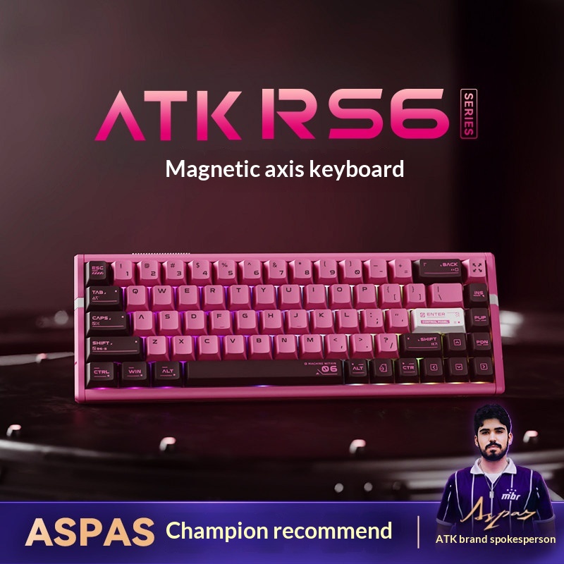 ATK RS6 Aluminium Hall Effect  - Pc Gaming Cs2 recensie en prijs