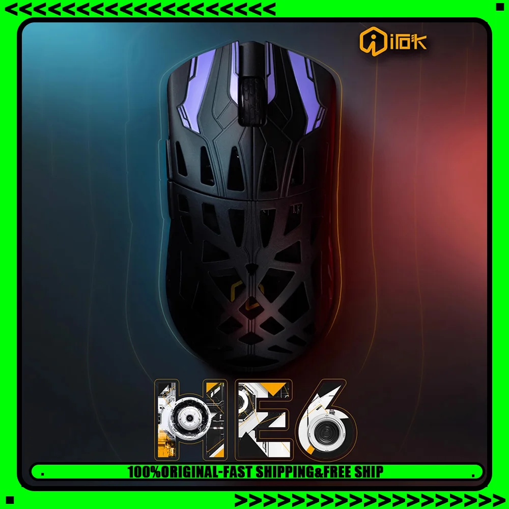IROK HE6 Ultra Mouse Tri Mode  - Pc Gaming Cs2 recensie en prijs