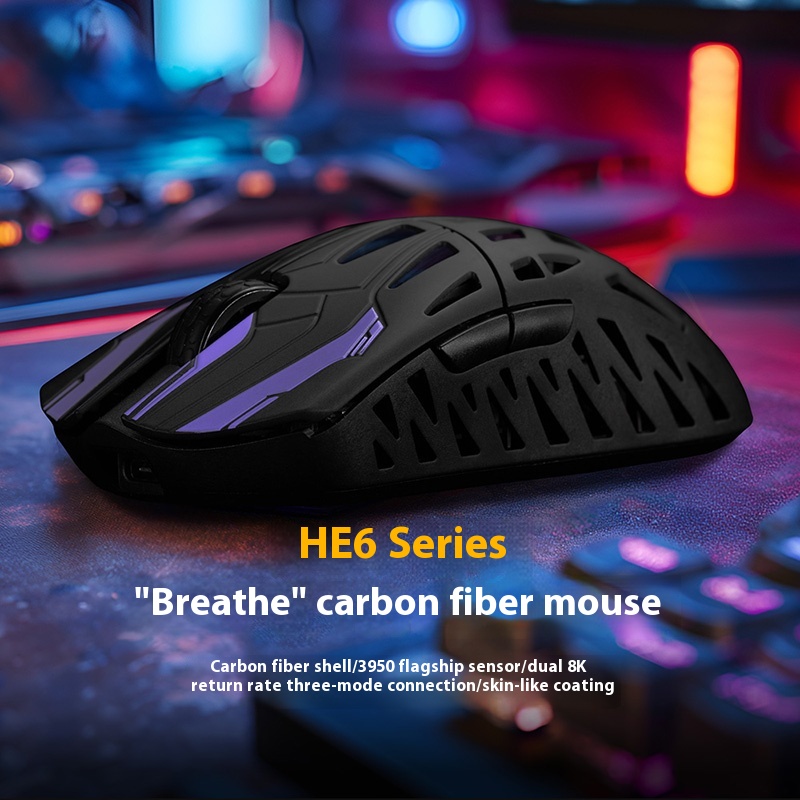 IROK HE6 Ultra Mouse Tri Mode  - Pc Gaming Cs2 recensie en prijs