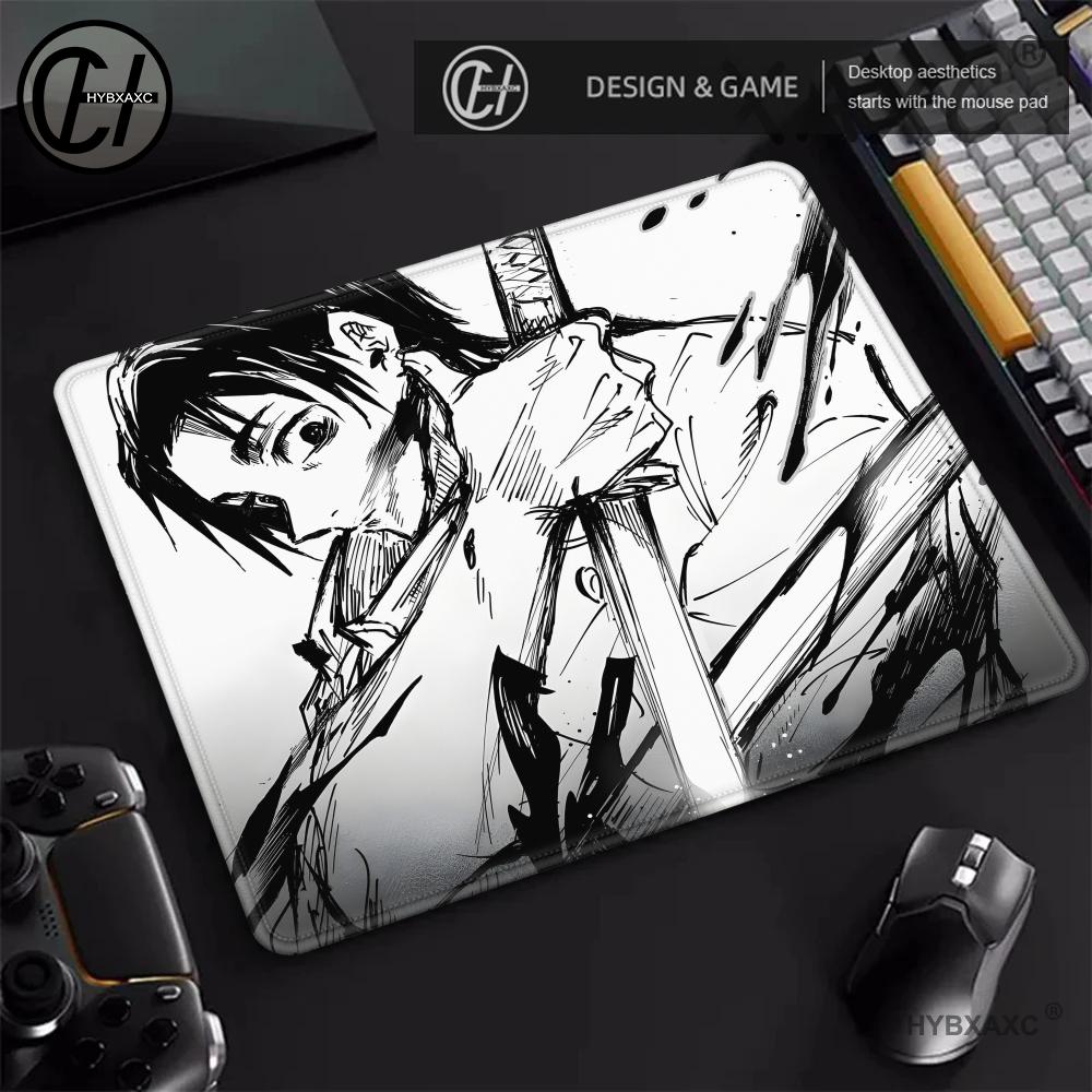 Zwart-wit anime muismat Manga  - Pc Gaming White recensie en prijs